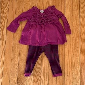 Splendid purple baby outfit size 3-6 mo!